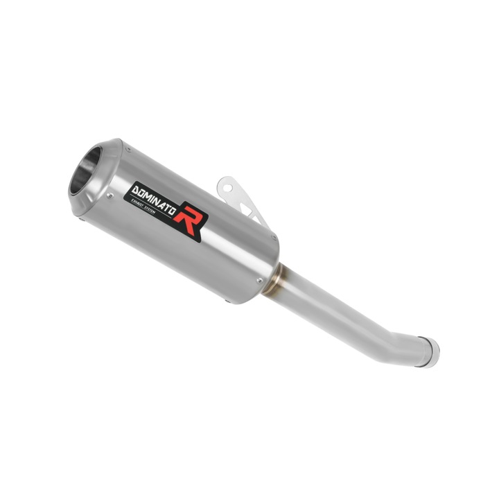 Toba de esapament, Dominator, Compatibil cu Honda CBR 250 R, Argintiu