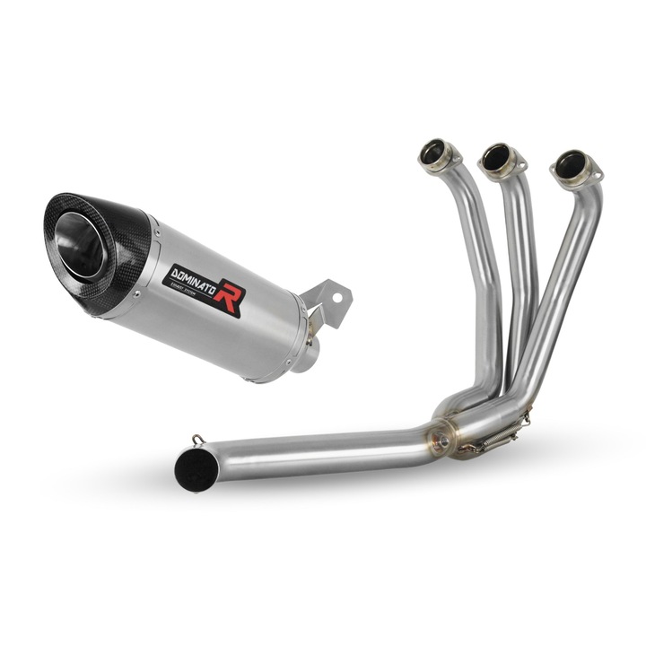 Toba de esapament, Dominator, Compatibil cu Yamaha Tracer 9/GT, Argintiu