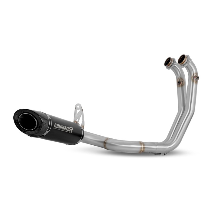 Toba de esapament, Dominator, Compatibil cu Aprilia RS 660, Argintiu