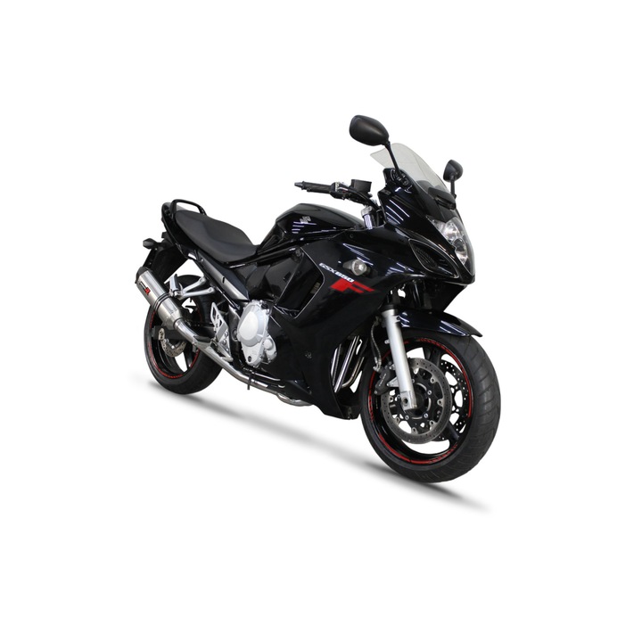 Toba de esapament, Dominator, Compatibil cu Suzuki GSXF 650, Argintiu