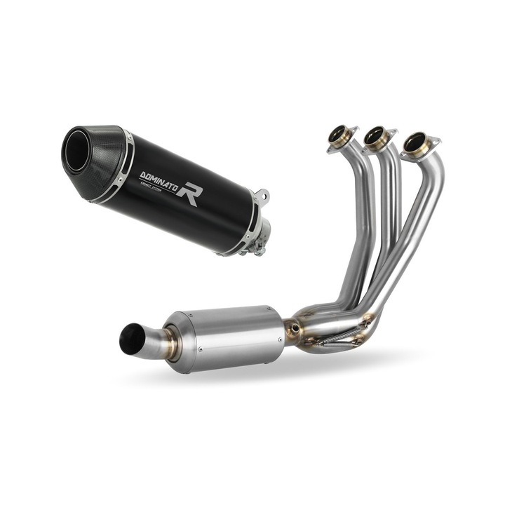 Sistem complet Toba de evacuare colector HP3 BLACK DOMINATOR, XSR 900 2022 - 2023 Low Level EX