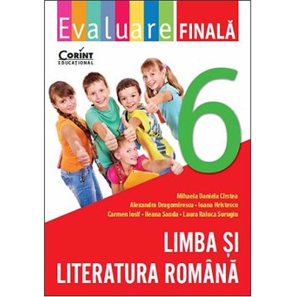 Evaluare finala cls 6 Romana - Mihaela Danilea Carstea