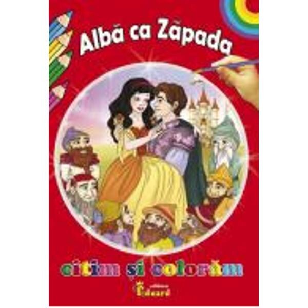 Citim si coloram - Alba ca Zapada