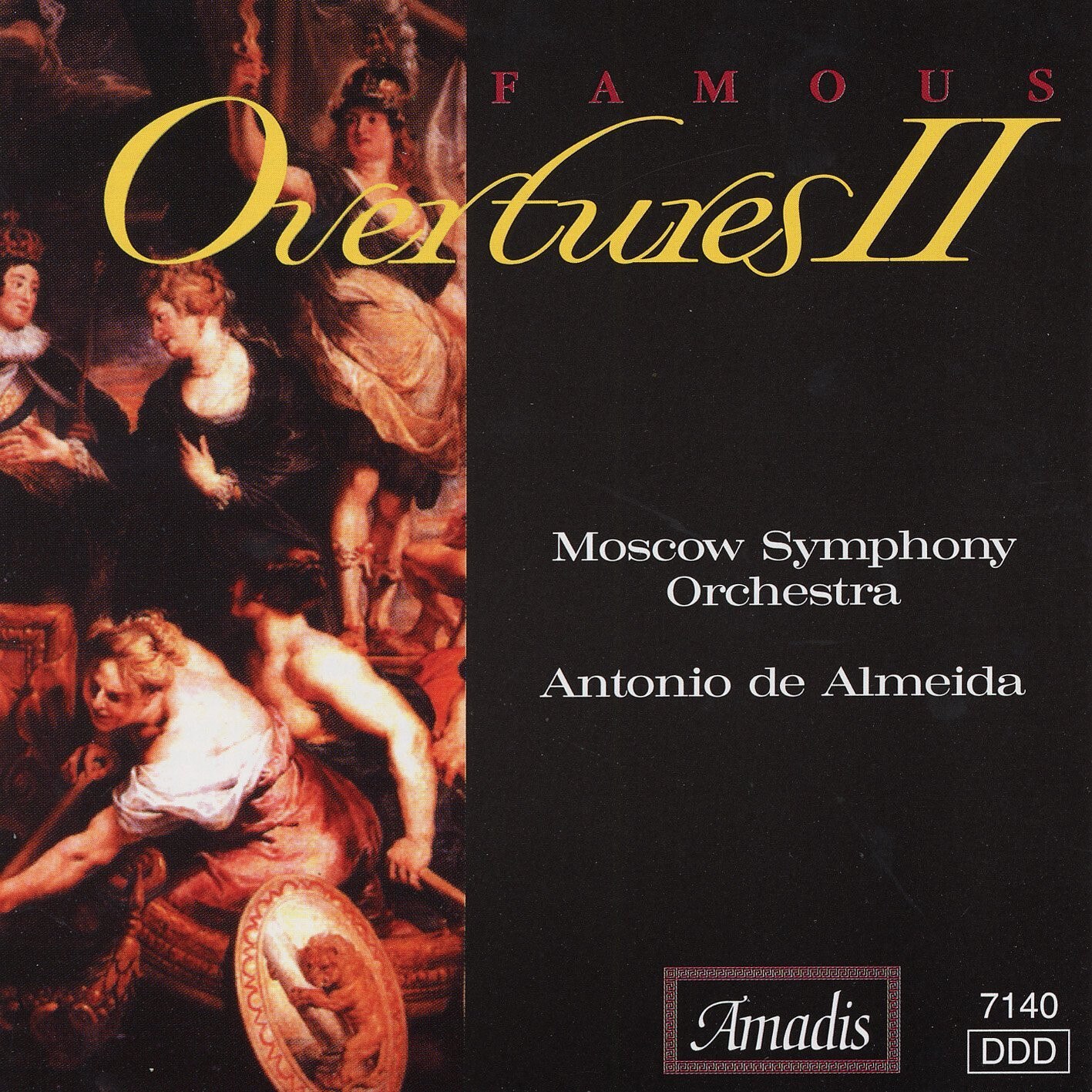 Moscow Symphony OrchestraAntonio de Almeida - Famous Overtures Vol. 2 - CD