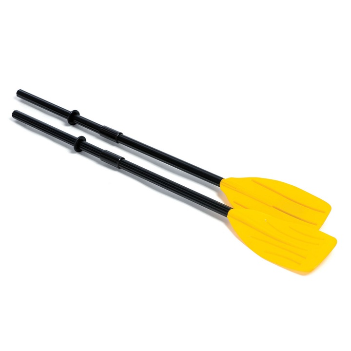 Felfújható lapátok, INTEX, műanyag, 122 cm, fekete/sárga