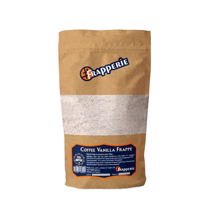 Frappe alap, Vanília kávé, Frapperie, 1kg