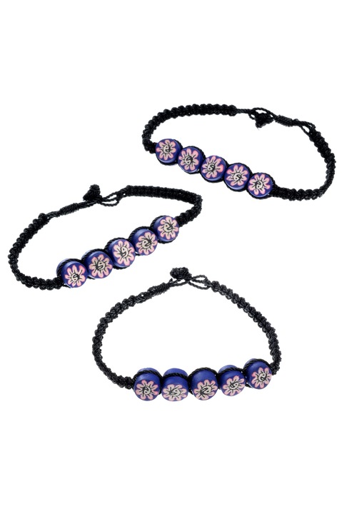 Комплект 3 мъниста гривна GM-458, Gloria Maris