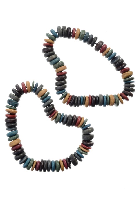 Комплект от 2 дървени гривни от рисуван бамбук GM-467, Gloria Maris