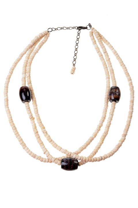 Колие от бамбуково дърво GM-495, Gloria Maris, 25 см