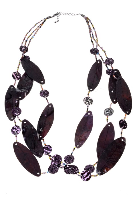 Колие с перли и мъниста GM-513, Gloria Maris, 35 см