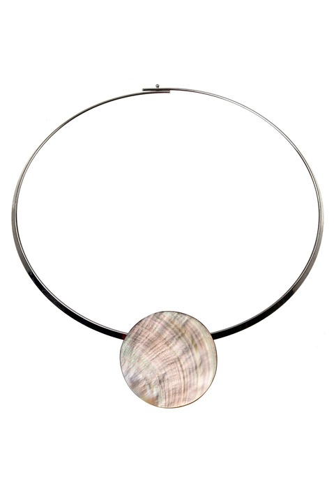 Colier fixa cu pandativ sidef GM-629, Gloria Maris