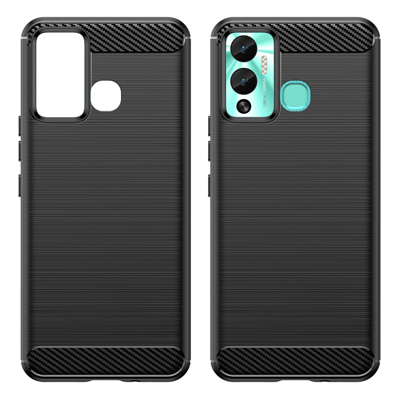 Husa telefon, Hurtel, pentru Infinix Hot 12 Play Nfc / Hot 12, TPU, Negru