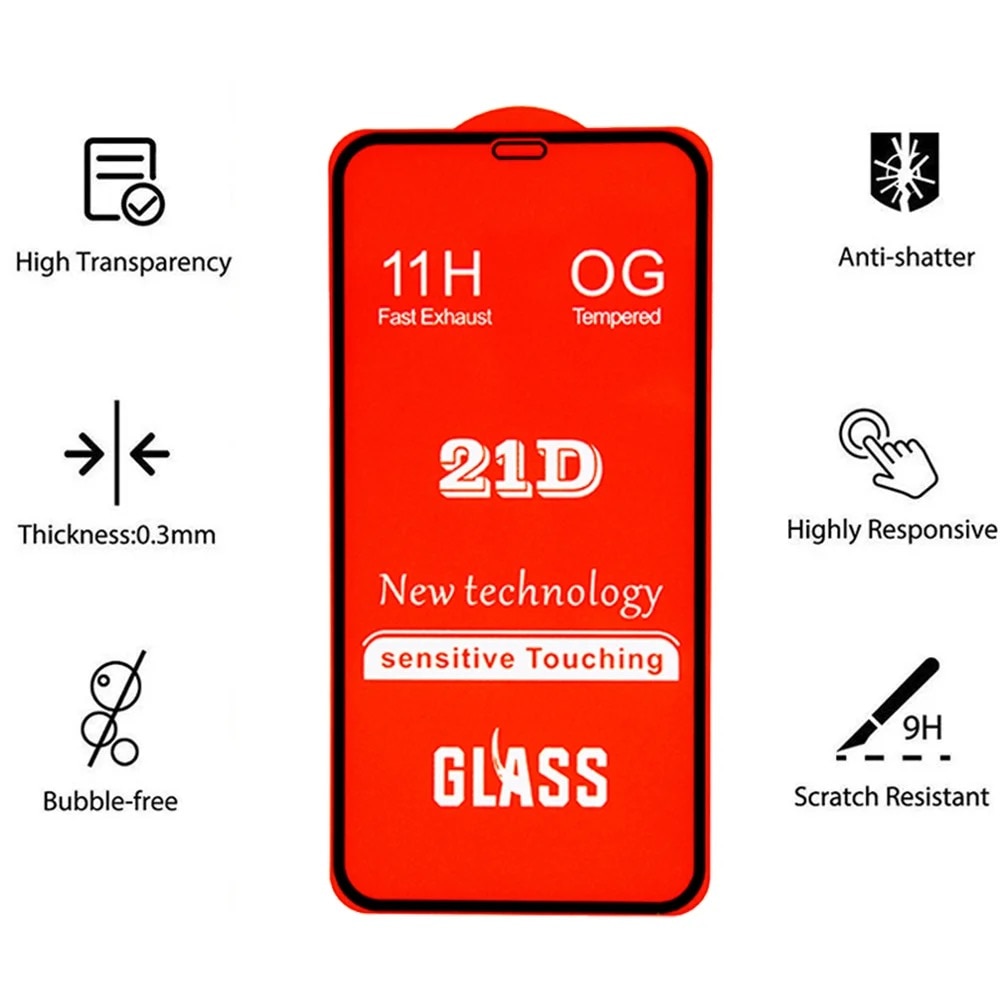 Folie Sticla 21D Compatibila Samsung Galaxy A54