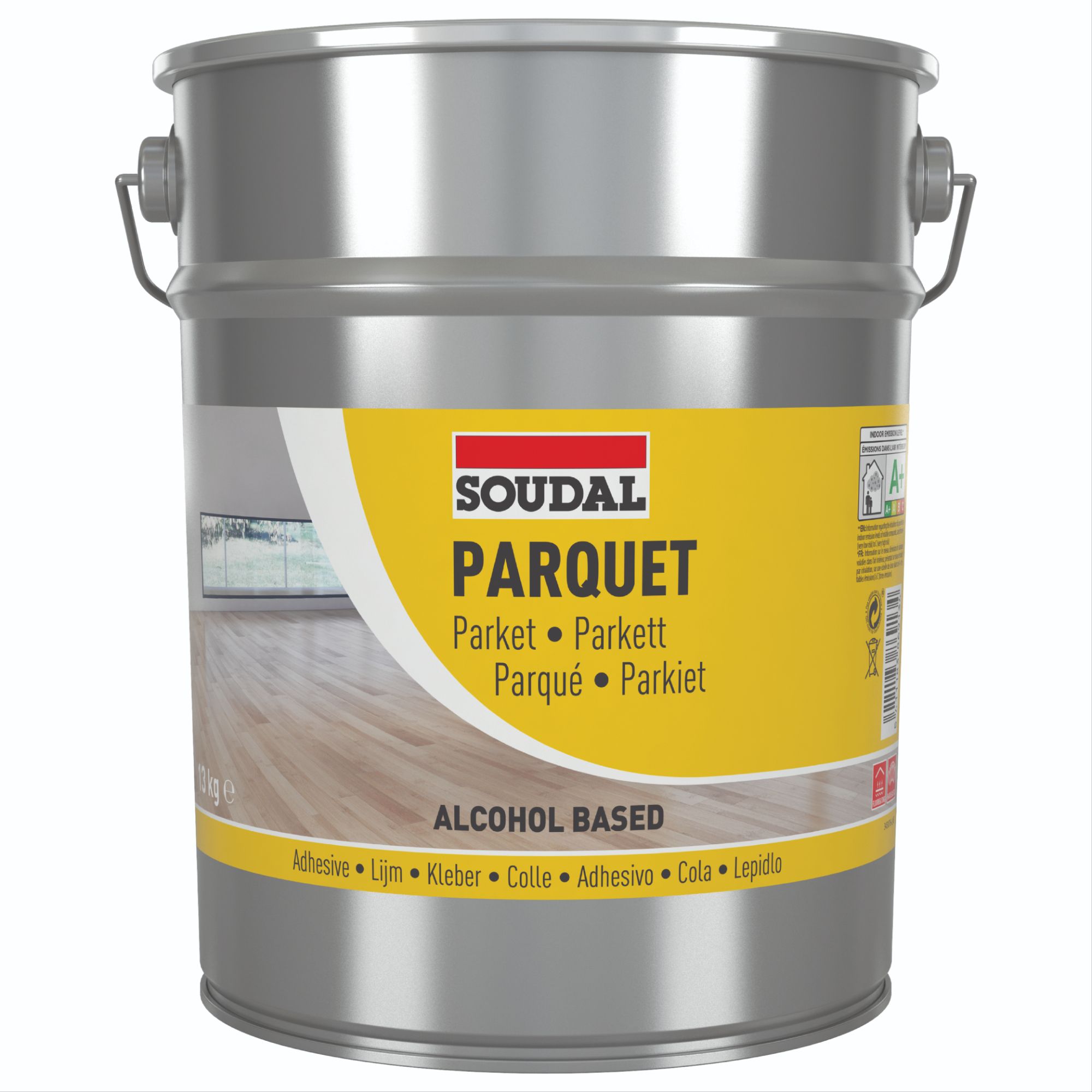 Adeziv parchet masiv si stratificat Soudal 69 A, 13 kg
