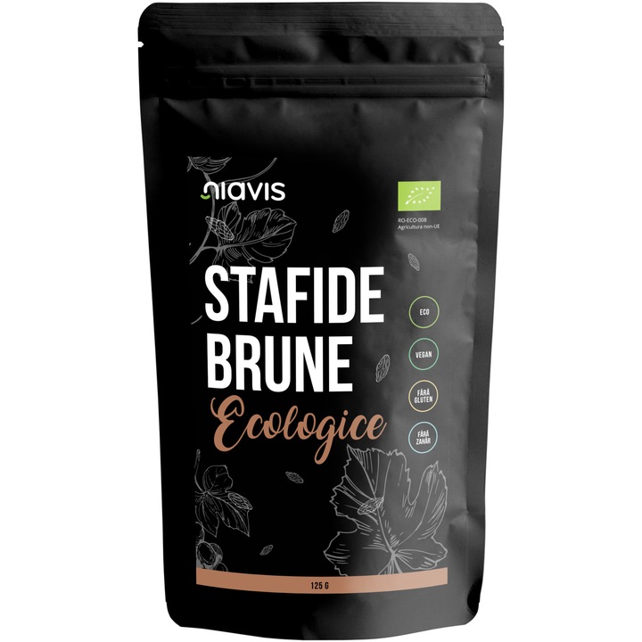 Stafide Brune Ecologice/BIO 125g