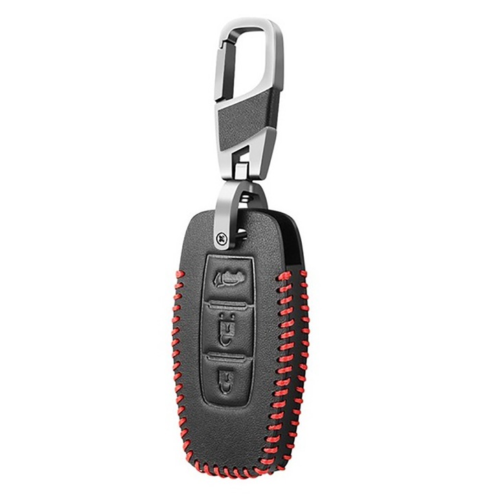 Husa din piele ecologica pentru cheie smart 2-3 butoane Mitsubishi Outlander 2022 2023