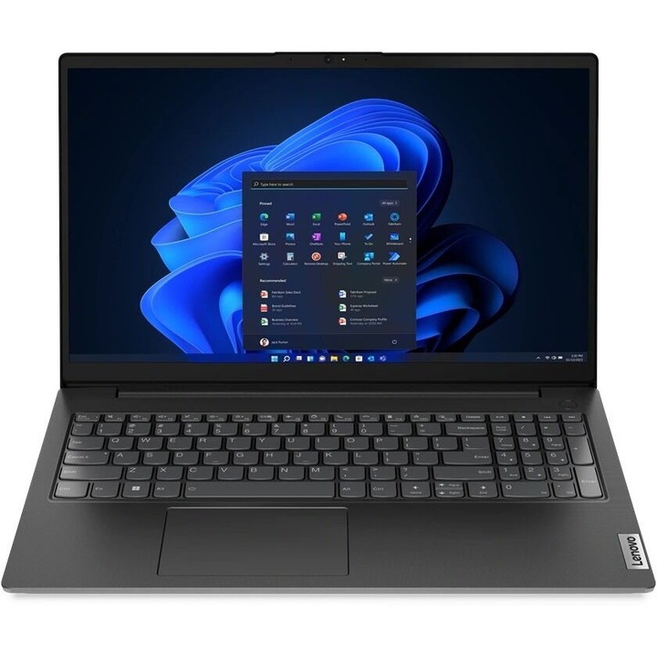Lenovo V V15 Intel® Core™ i3 i3-1215U Laptop 39,6 cm (15.6") Full HD 8 GB DDR4-SDRAM 512 GB SSD Wi-Fi 5 (802.11ac) Windows 11 Home Fekete (82TT004QGE)