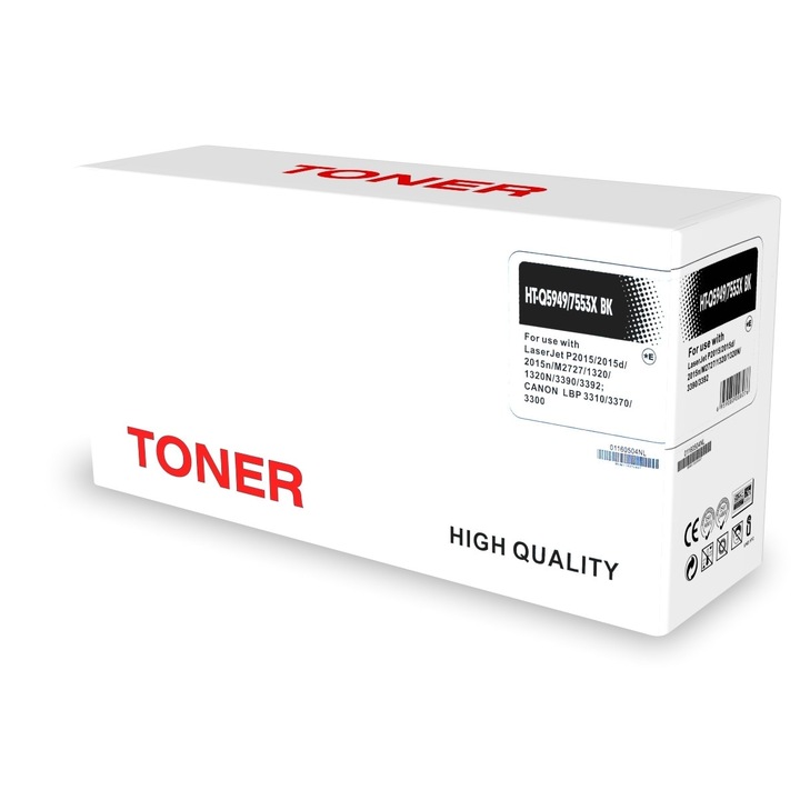 Cartus toner compatibil Canon LBP 3300, Q7553X