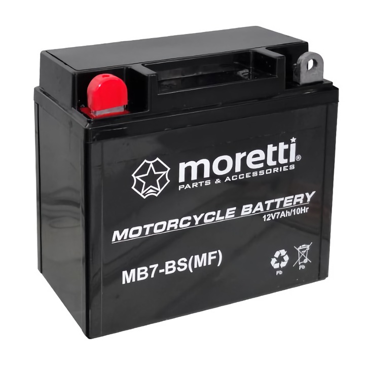Акумулатор Мото/атв (гел) MB7-BS/12N7-3A, 12V AGM