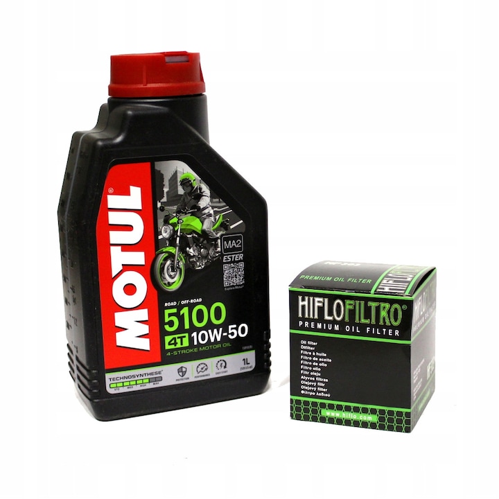 Моторно масло, Motul, 10W50, 1л, Многоцветно