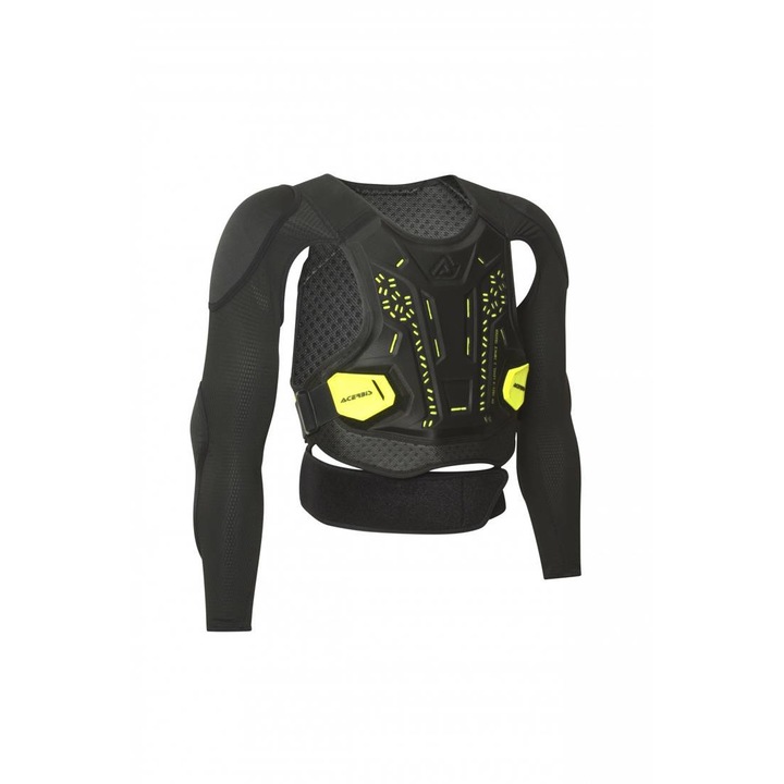Armura de protectie moto 'Plasma', Acerbis, Negru / Galben, L-XL (180 cm)