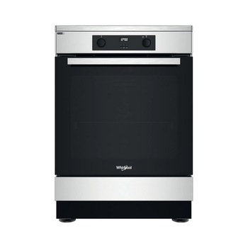 Aragaz electric, Whirlpool, WS68IQ8CCXT/E, 83 L, 4 zone de gatit, Inox