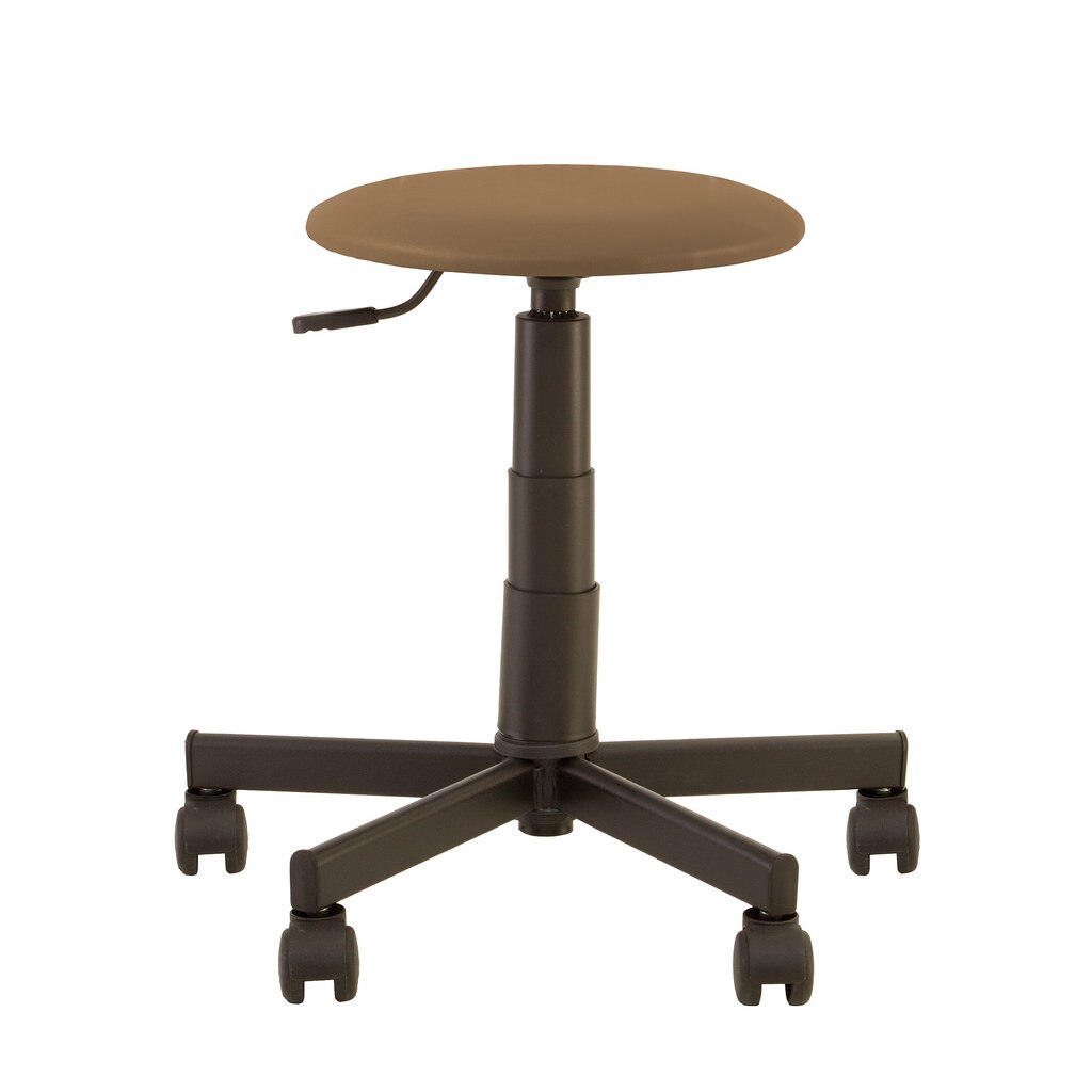 Scaun laborator STOOL GTS, Maro piele ecologica