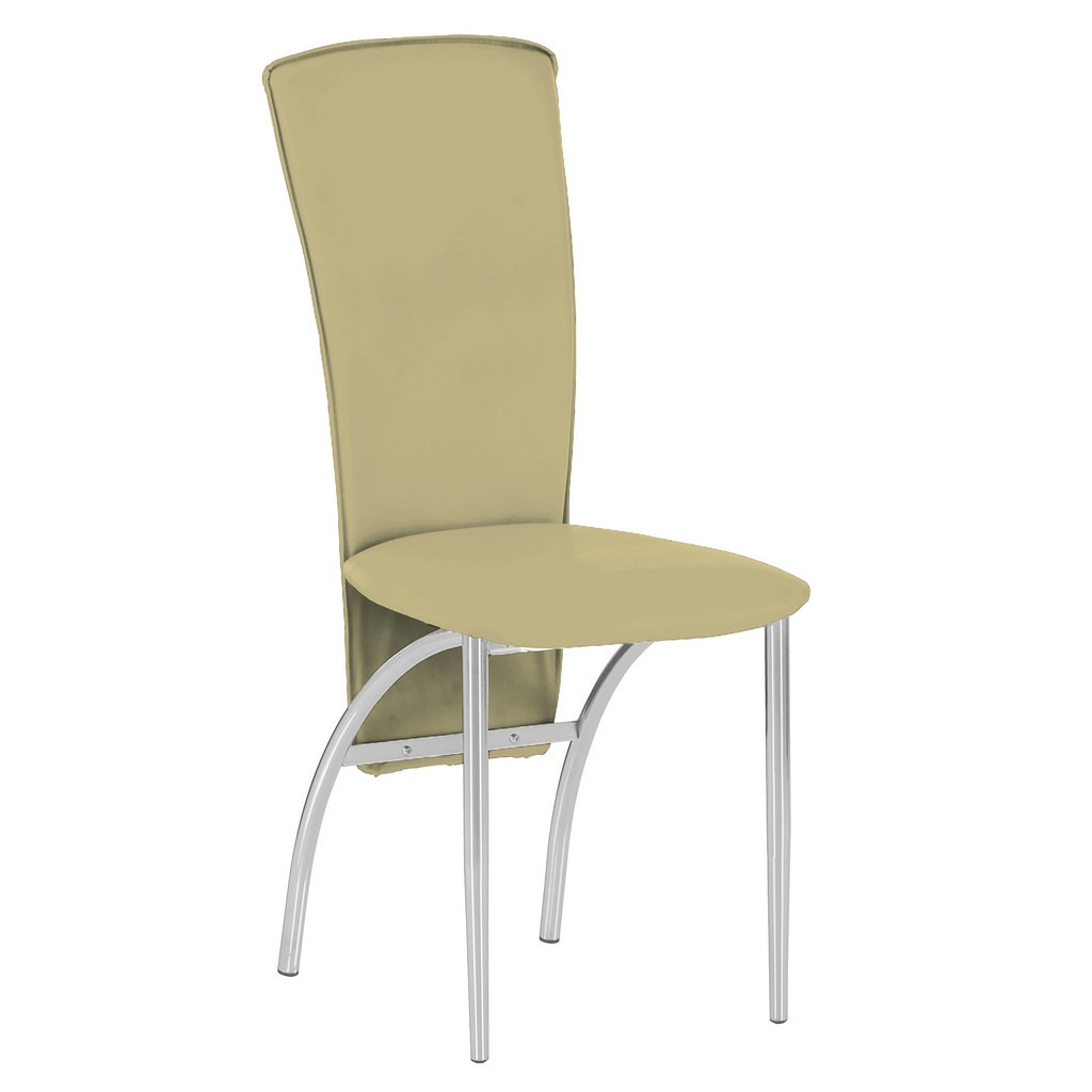 Scaun bucatarie AMELY, Oliv piele ecologica