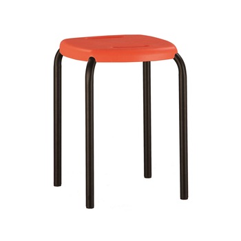 Scaun bucatarie BOOM Black, Portocaliu Scaun bucatarie BOOM Black, Portocaliu