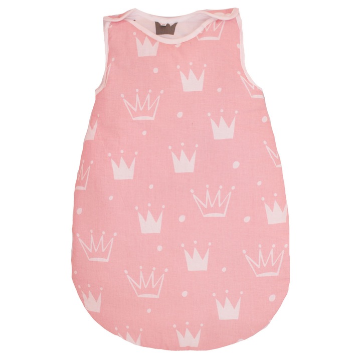 Sac de dormit, iarna, Princess roz 95 cm