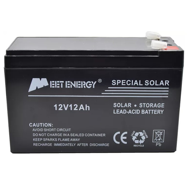 Baterie pentru panou solar Meet Energy 12V 12Ah