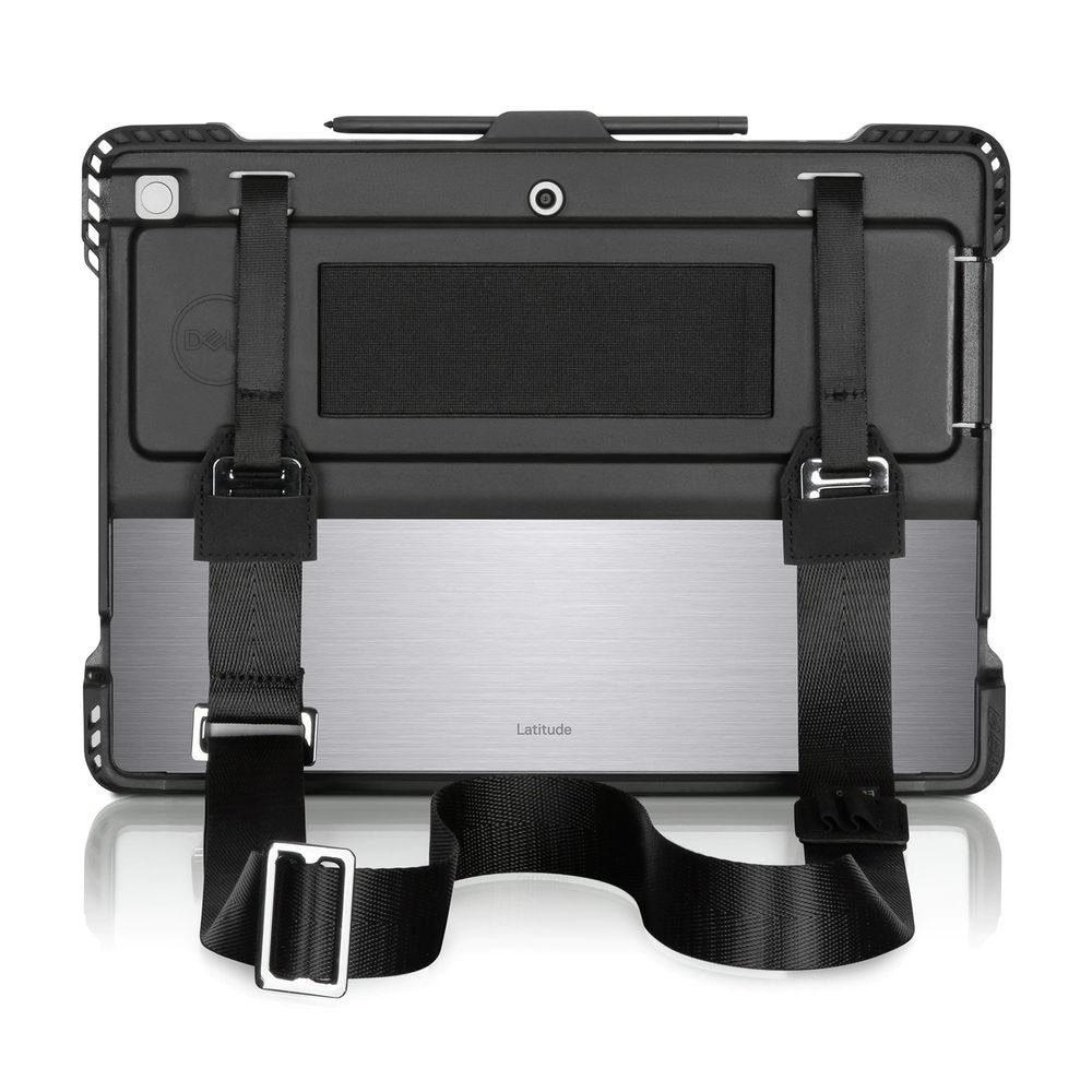 Geanta/Husa laptop, DELL, RG1322C, 33,8 cm, Argintiu/Negru