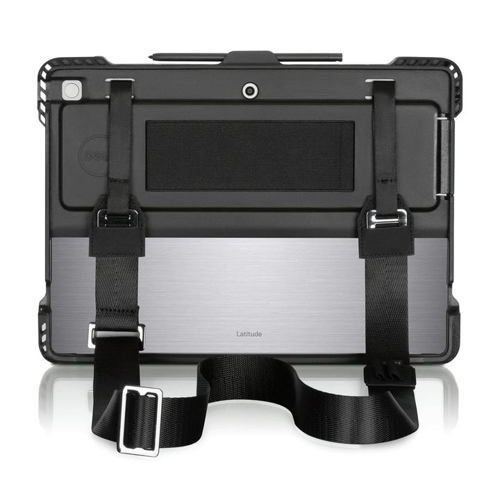 Чанта/калъф за лаптоп, DELL, RG1322C, 33.8 см, сребрист/черен