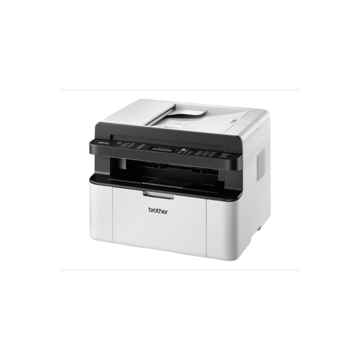 Мултифункционален принтер, Brother, MFC-1910W Laser A4, 2400 x 600 DPI, 20 страници в минута, Wi-Fi, бяло/черно
