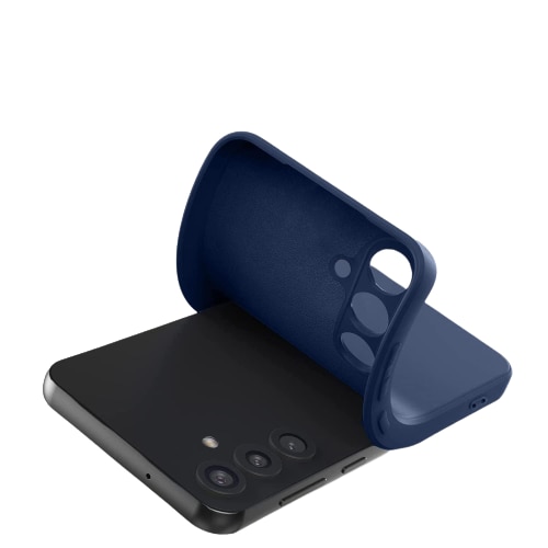 Husa Silicon Soft Compatibila cu Samsung A54 5G Culoare Albastru Inchis