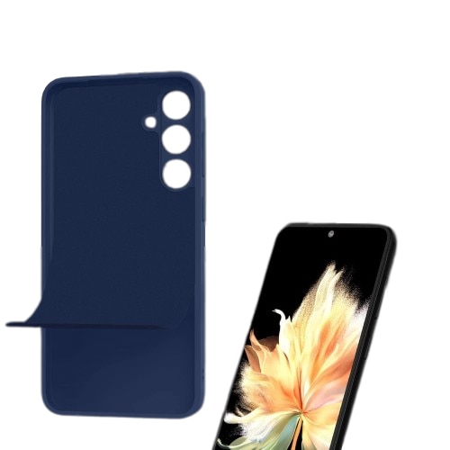 Husa Silicon Soft Compatibila cu Samsung A54 5G Culoare Albastru Inchis