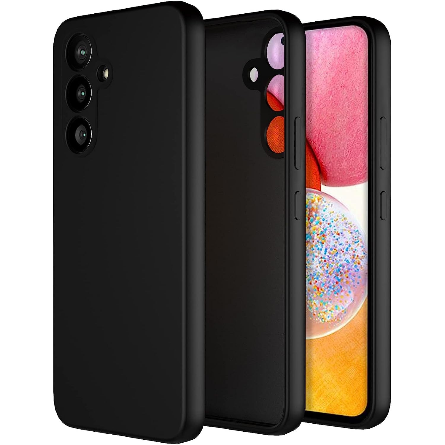 Husa Silicon Soft Compatibila cu Samsung A54 5G Culoare Negru