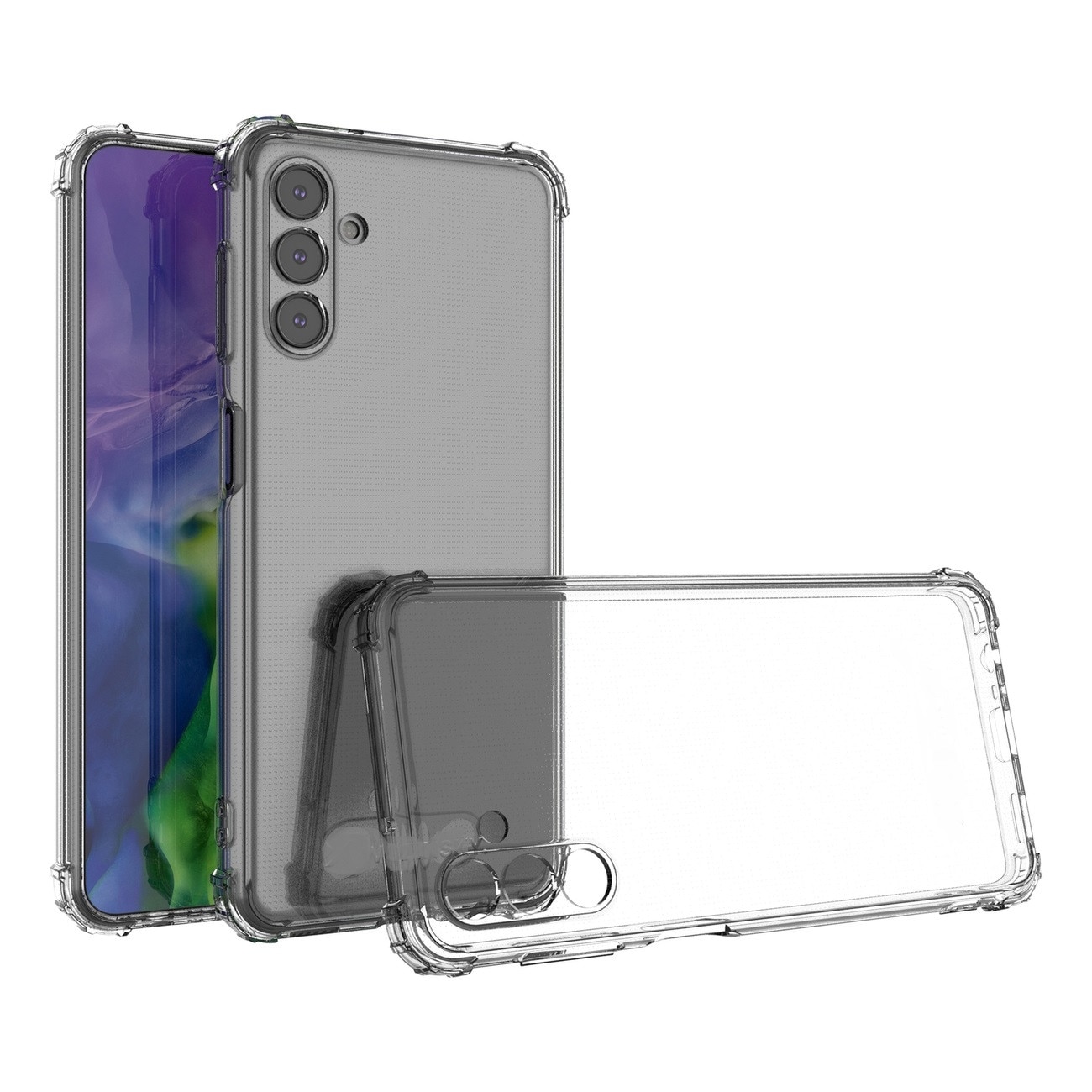 Husa Silicon Anti Soc Transparenta 1.5mm Compatibila cu Samsung A54 5G