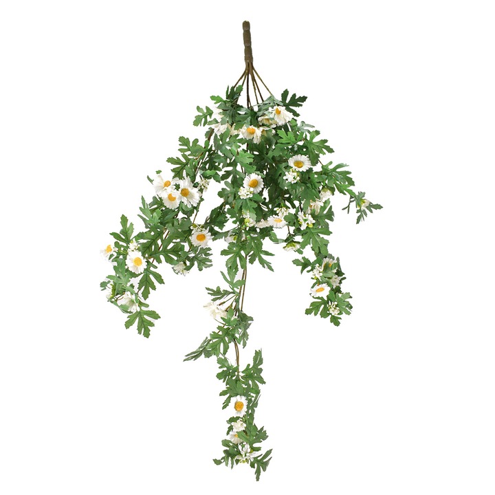 Изкуствено пълзящо растение Naimeed D5012, височина 83см, бяло