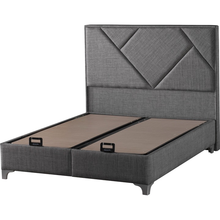 Pat Zen 160*200 M&L Furnire cu spatiu de depozitare