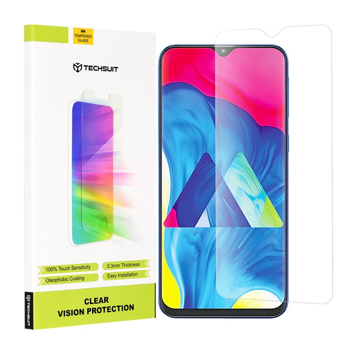 Стъклен Протектор за Samsung Galaxy M10 / A10 / A10s / M01s - Techsuit Clear Vision - Прозрачен