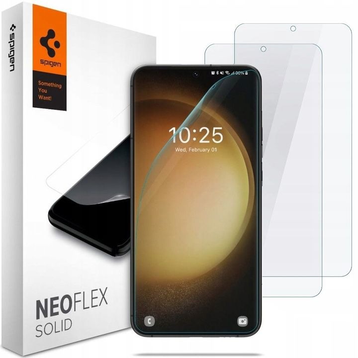 Калъф за Samsung Galaxy S23 (комплект 2), Spigen Neo Flex, Clear