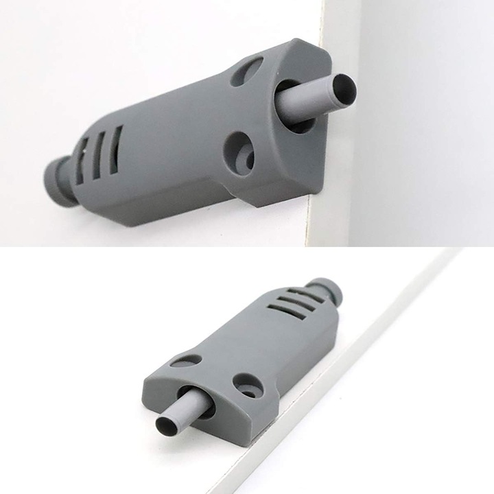 Set de 4 amortizoare pentru usi, ajustabile 1-15 kg, plastic ABS, rezistente la uzura, pentru usi de dulap mari