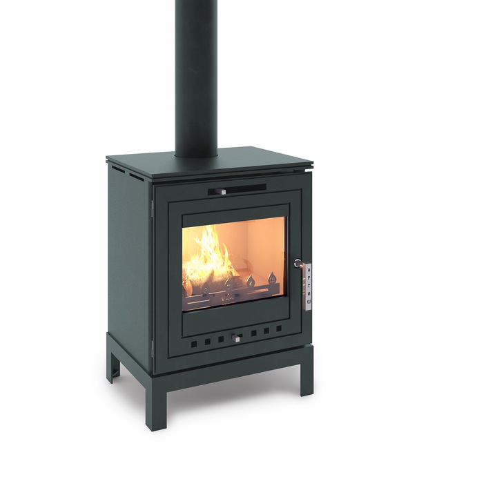 ЕКО Камина, Артиш, 6kW, Зелен металик