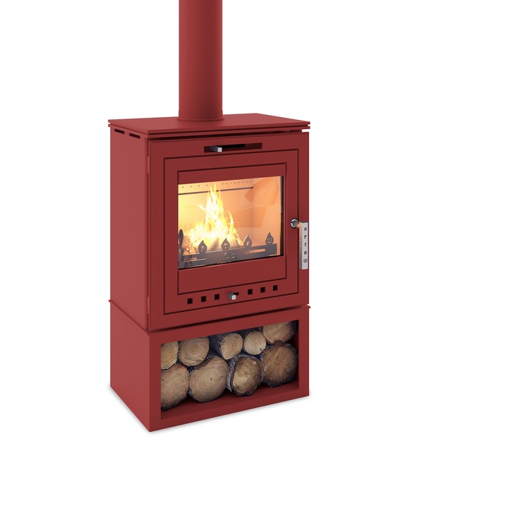 ЕКО Камина, Артиш Плюс, 5kW, Червен