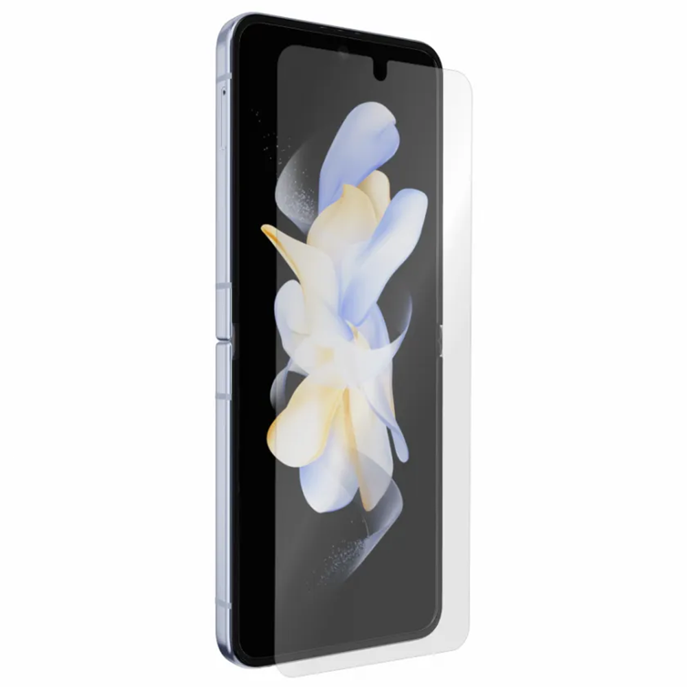 Фолио за Samsung Galaxy Z Flip4, полимерно, прозрачно - eMAG.bg