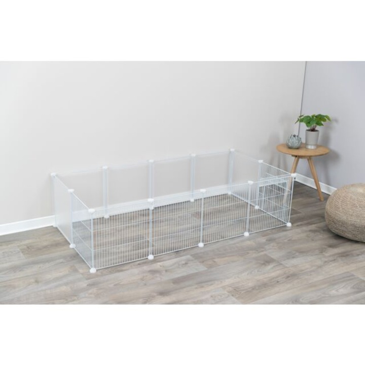 Trixie Fém Ketrec 12 Elemmel, 35 x 35 cm / Elem, Fehér, 62460