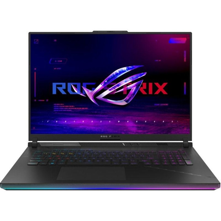 Laptop Asus ROG Strix SCAR 18 G834JZR-R6077X, 18 inch 2560 x 1600, Intel Core i9-14900HX, 64 GB RAM, 1 TB SSD, Nvidia GeForce RTX 4080, Windows 11 Pro