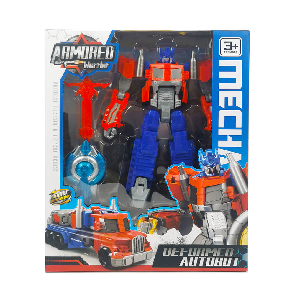✨TRANSFORMER 22-30 Robot transformator, Plastic, sabie, scut, 30 x 22 x 7 cm