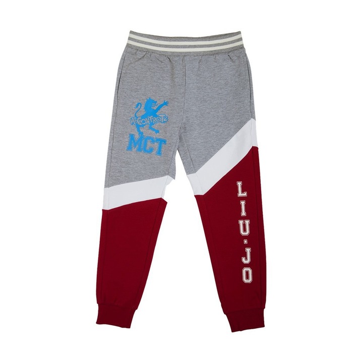 Liu Jo fiú nadrág 4G1341TX, Piros/Szürke